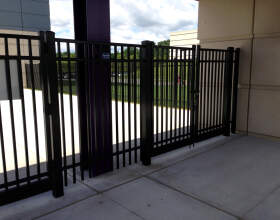COMMERCIAL ALUMINUM FENCE