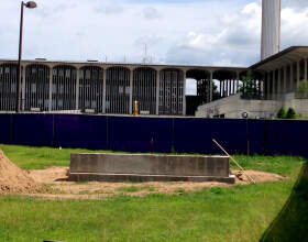 SUNY ALBANY TEMPORARY FENCE
