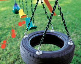 4 Chain Tire Swing
