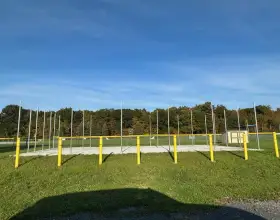 Batting Tunnel with Bollards