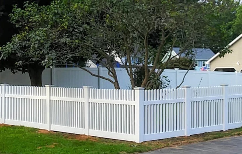 Picket Fence Styles - Siena Fence - Fence Company Near Me