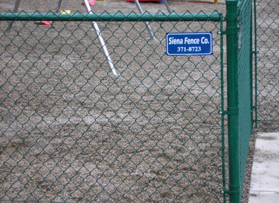 Chain Link Fence - Siena Fence - Fence Company Near Me
