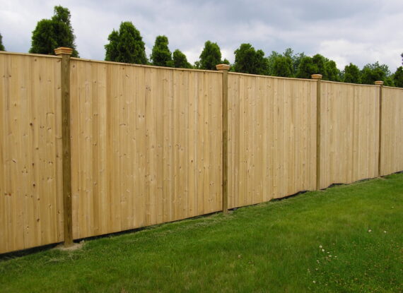 Cedar Wood Fence - Siena Fence - Fence Company Near Me